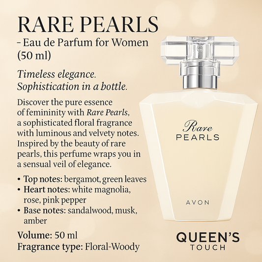 RARE PEARLS – Eau de Parfum pentru femei (50 ml)